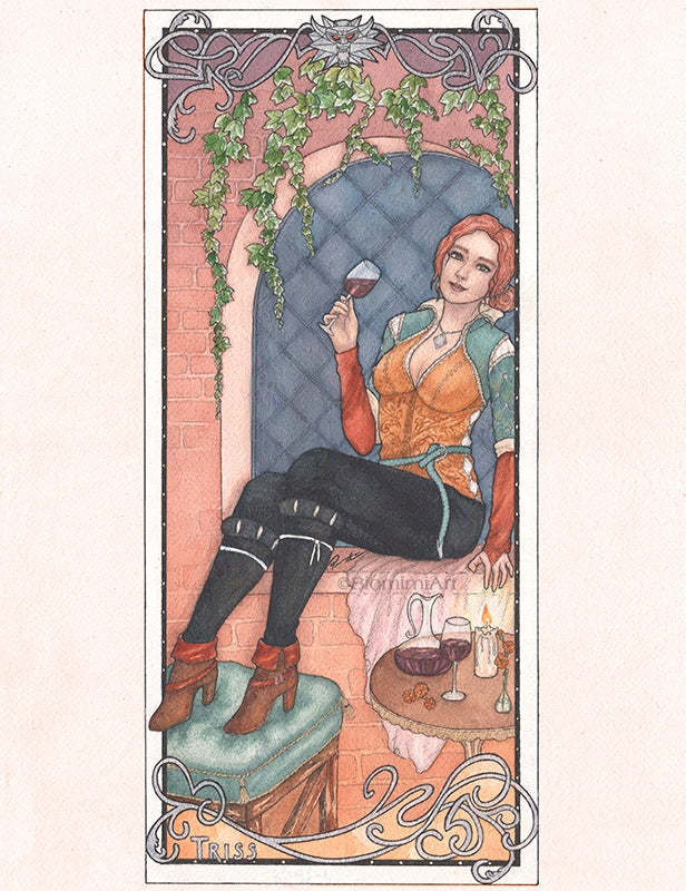 Triss - Witcher Fan Art
