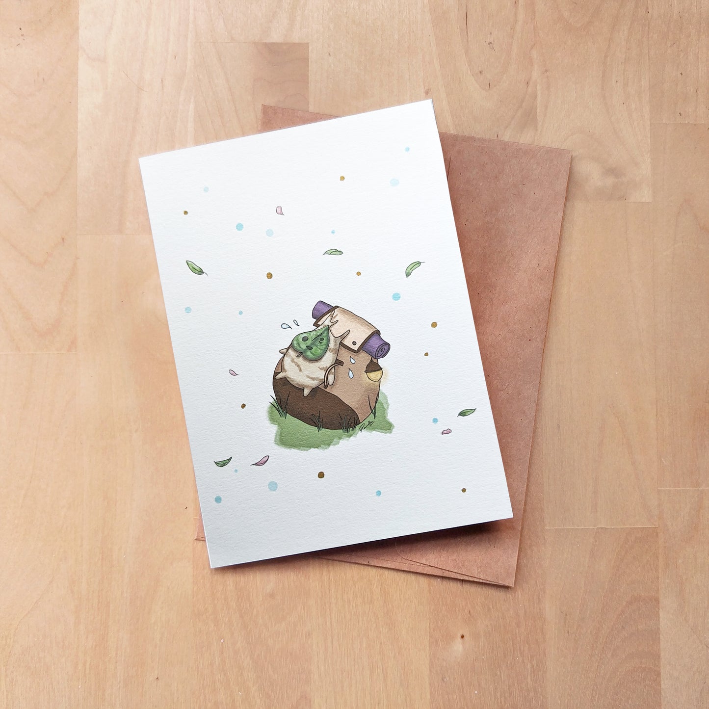 Zelda TOTK Korok Greeting Card