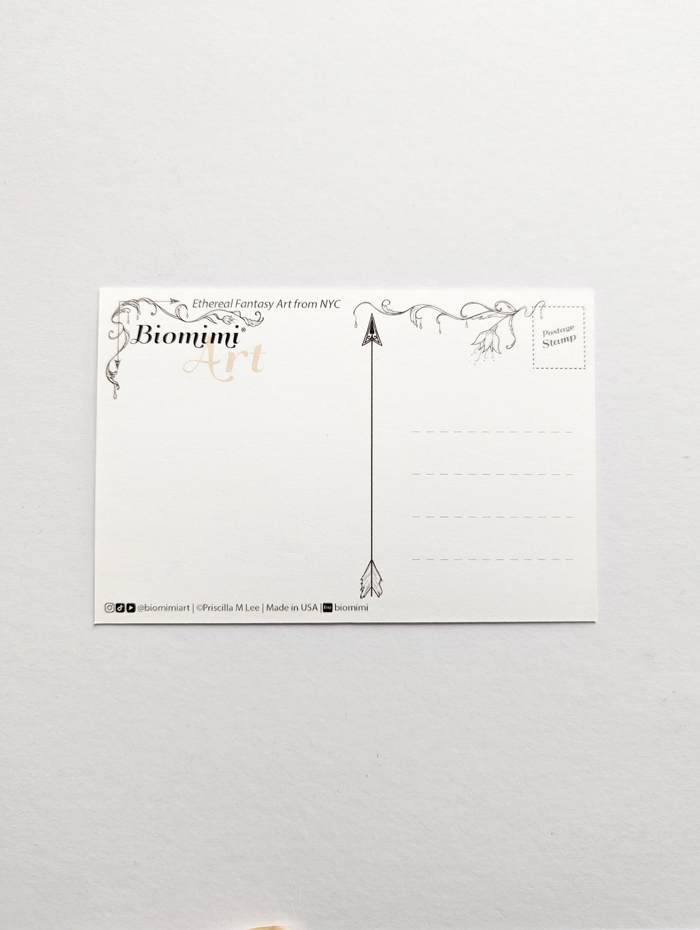 Swan Maiden Postcard - Limited Edition