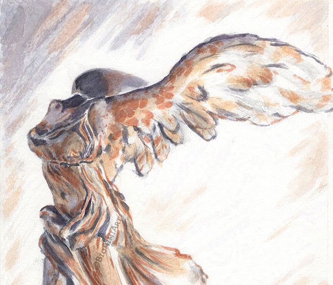 Winged Victory of Samothrace - Statue Series