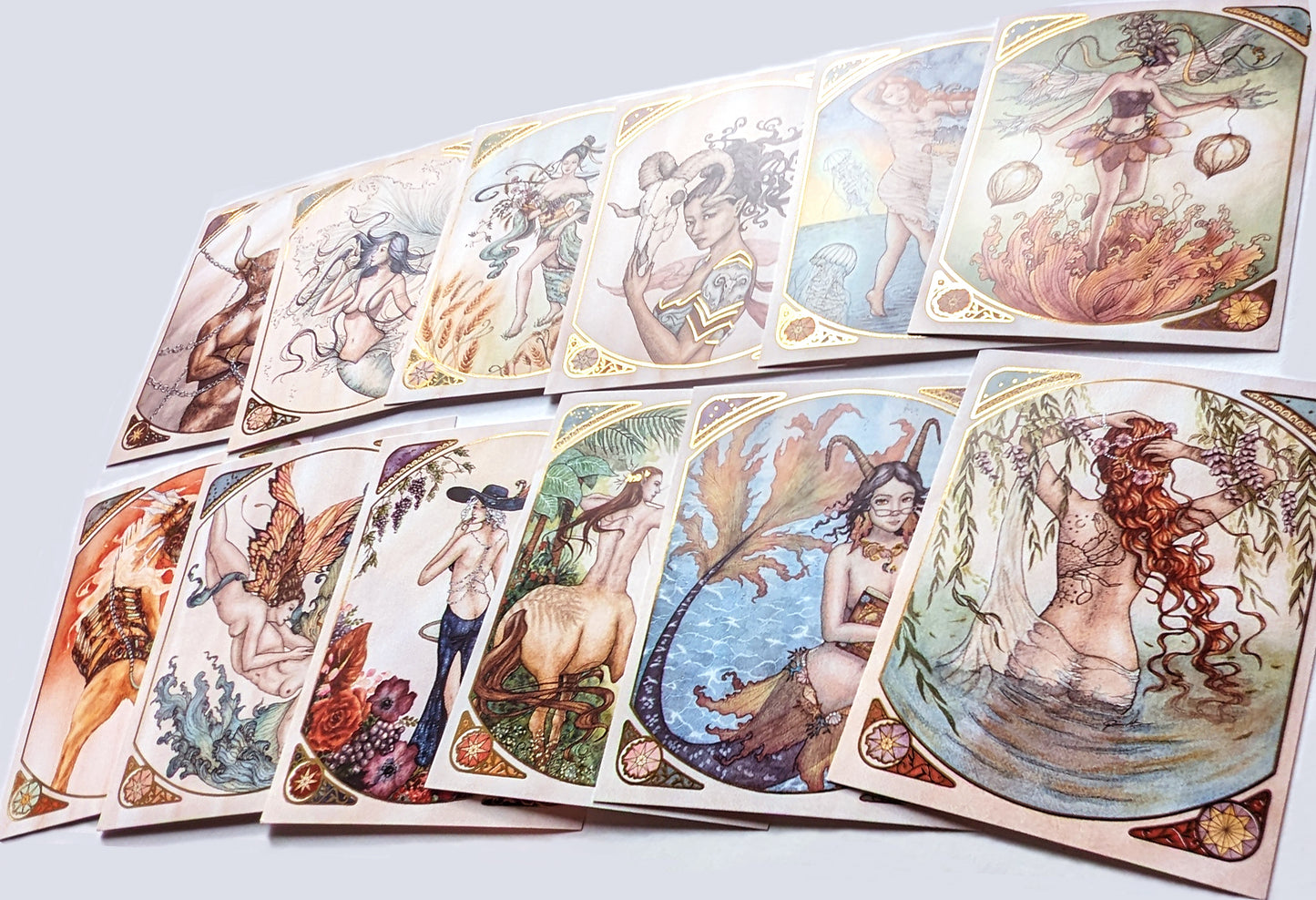 Western Zodiac Postcard 12 Pack - Limited Edition