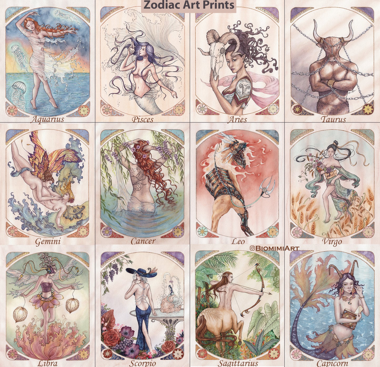 Aquarius - Zodiac Series