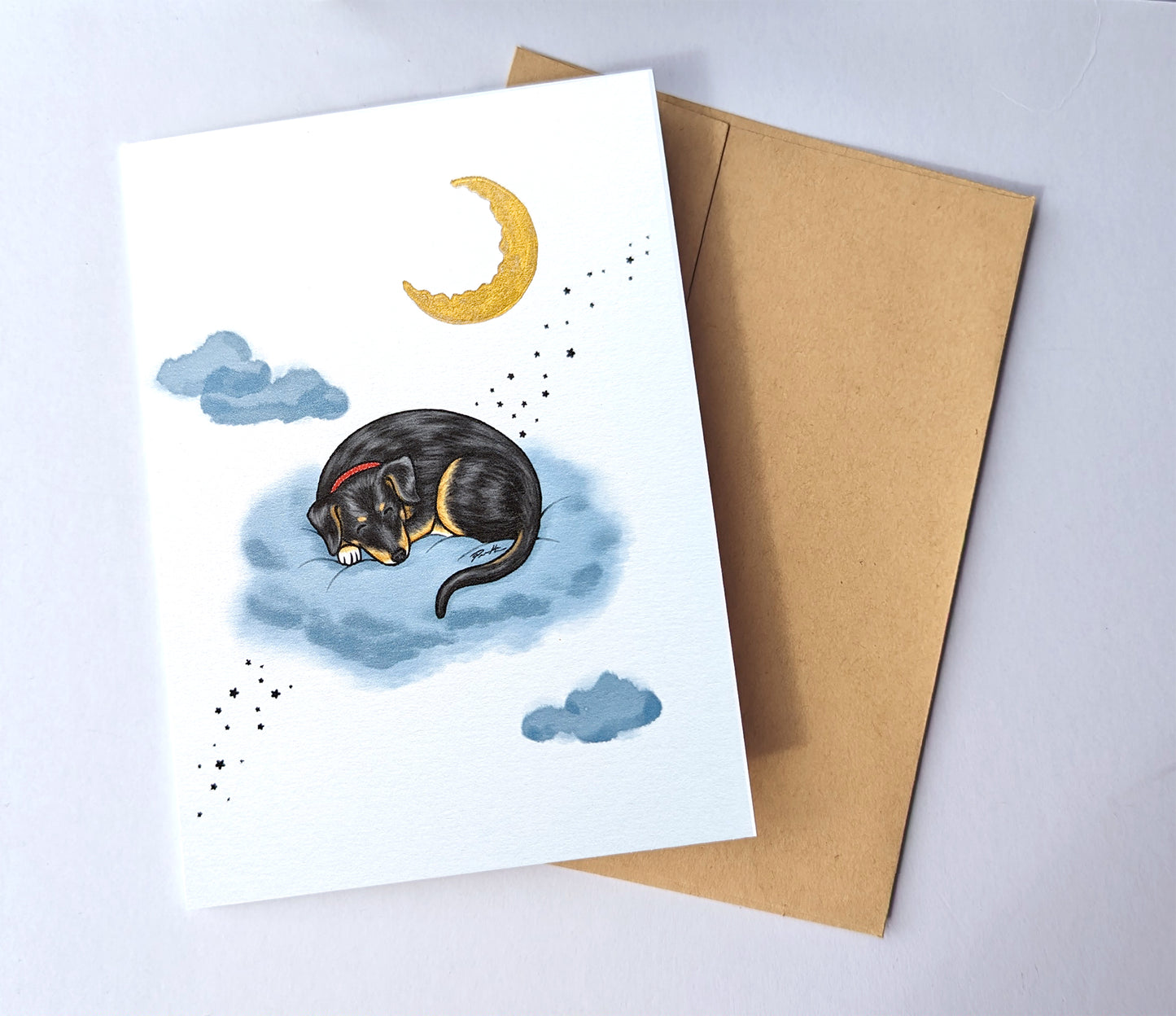 Dog Greeting Card - Lunar Zodiac Series