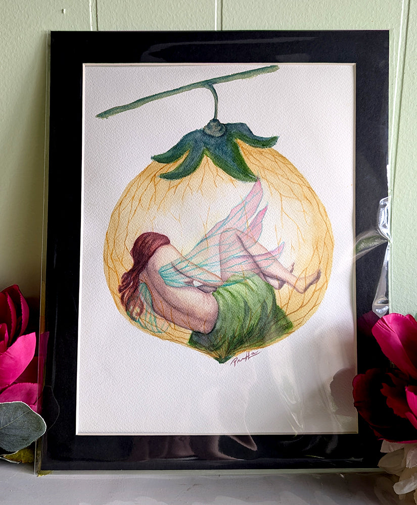 Fairy Watercolor Painting - Original