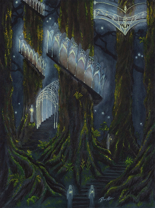 lothlorien galadriel's forest from LOTR