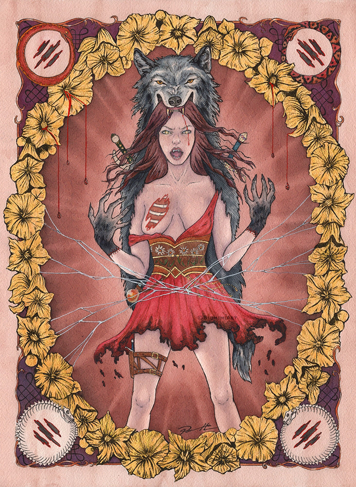 Wrath - Seven Deadly Sins Series 11x14"