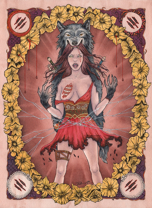 Wrath - Seven Deadly Sins Series 11x14"
