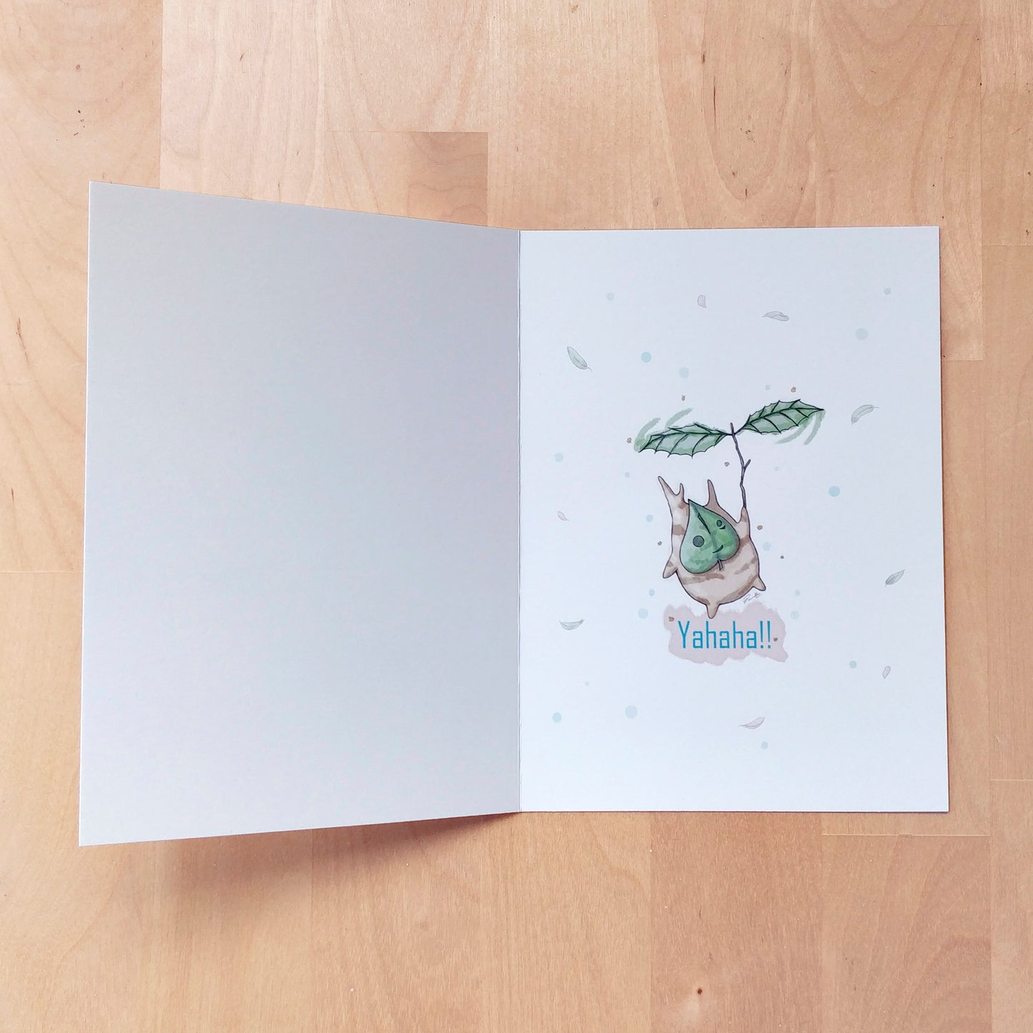 Zelda BOTW Korok Greeting Card